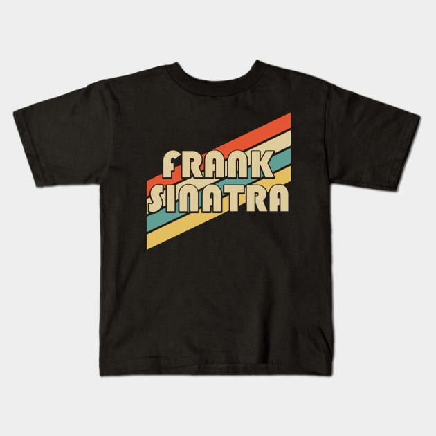 Vintage 80s Frank Sinatra Kids T-Shirt by Rios Ferreira